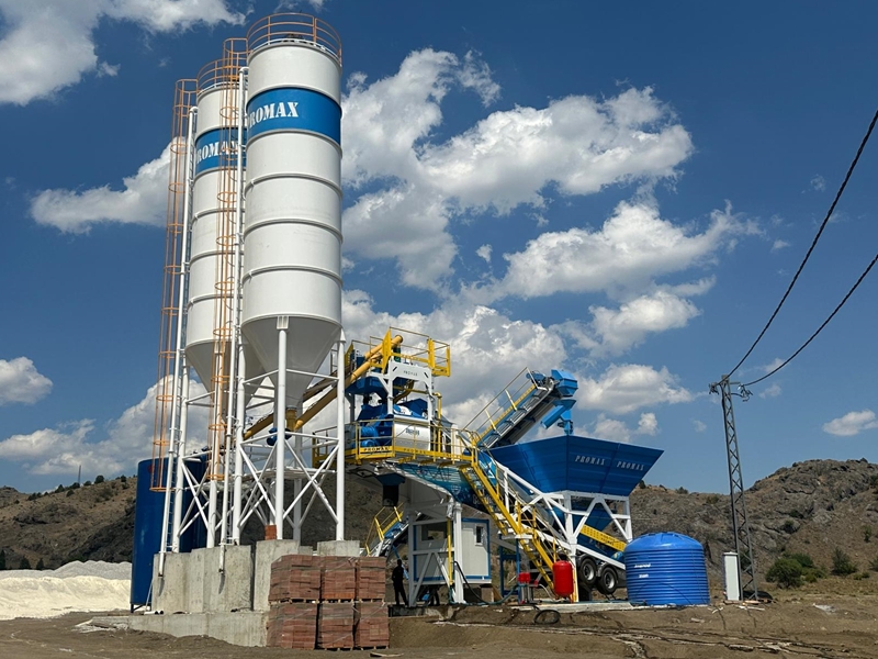 100m³/h Mobil Beton Santrali